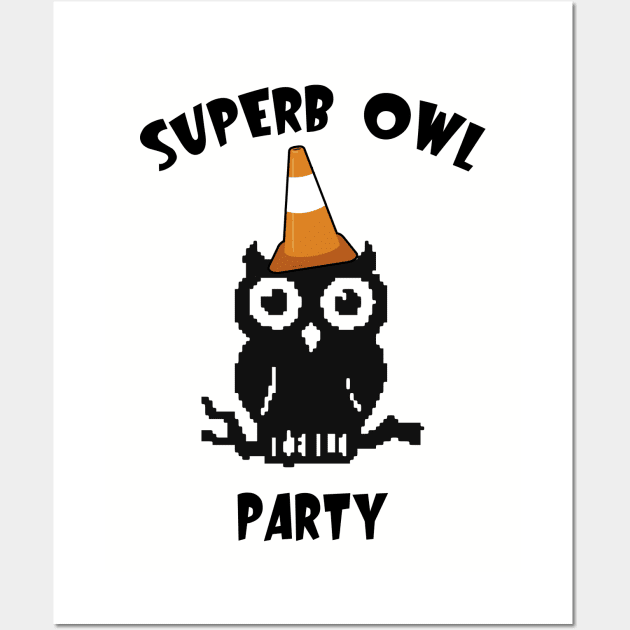 superb owl party Wall Art by Stevendan